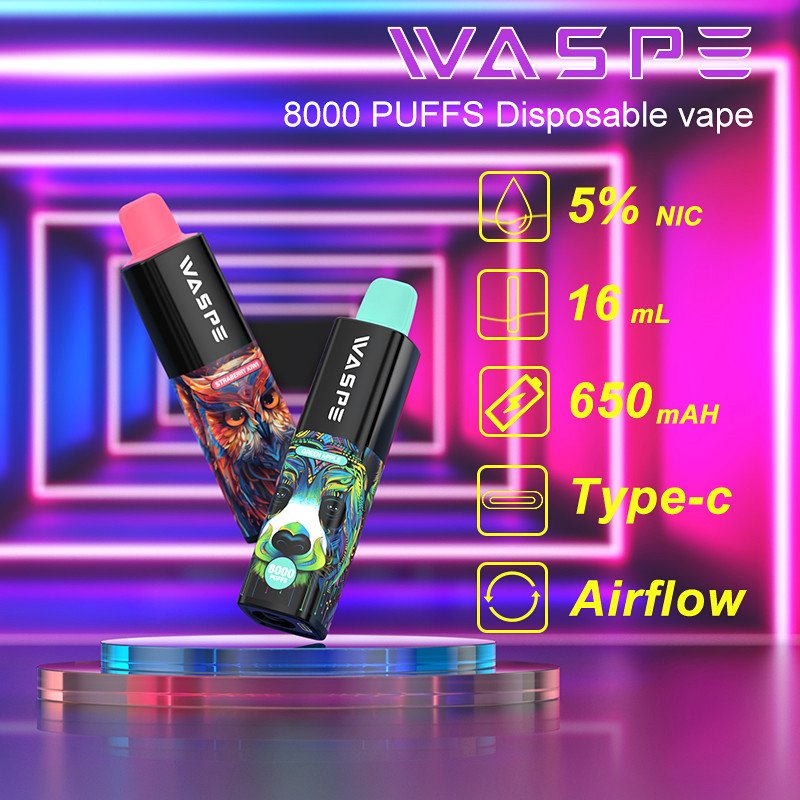 Waspe vape 8000 Puffs kit