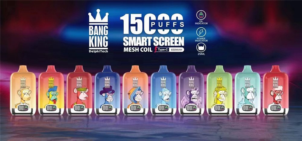 Good sale Bang King Digital box 15000 puffs
