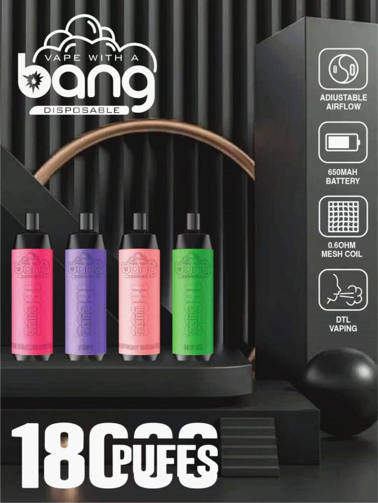 Dobra prodaja vape Bang 18000 puffs najboljša prodaja