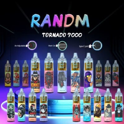 RGB Light RandM Tornado 7000 Puffs Disposable Vape Wholesale