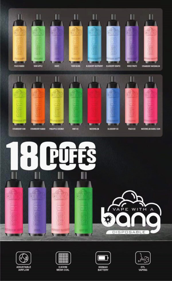 Good sale vape Bang 18000 puffs top sale