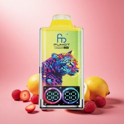 Fumot Leopard 40K Sua Nikotiinia 5% Kertakäyttöinen Vape Vaaleanpunainen Sitruunalimonadi