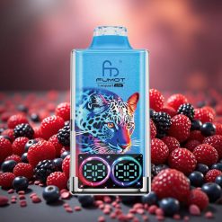 Fumot Leopard 40k Tupakkavapaa Kertakäyttöinen Vape Sekamarjat 5% Nikotiinia 700mAh