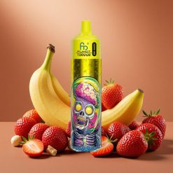 Fumot RandM Tornado 30000 Puffia 30mL Banaani-Mansikka 1.0 Ohm 600mAh