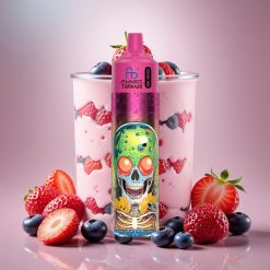 Fumot RandM Tornado 30000 Puffia 30ml Mustikka Mansikka Vadelma Jäätelö 1.0 Ohm