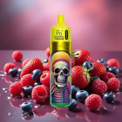 Fumot RandM Tornado 30000 Tupakka Mansikka Mustikka Vadelma 30mL 5% 600mAh