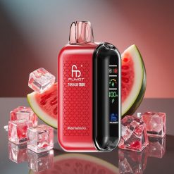 Fumot Tornado 20000 Puhallus Vesimeloni Jää Kaksoishäkkääjällä