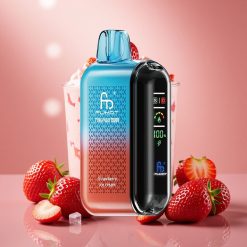 Fumot Tornado 20000 Puhallusta Mansikkajäätelö 850mAh Akku