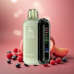 Fumot Tornado 20000 Puhallusta Persikka-Marja 20ml Neste Airflow