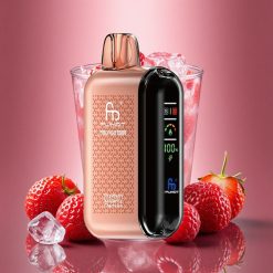 Fumot Tornado 20000 Tuhkaa Mansikka-Vadelma-Kirsikka Jää 20ml Neste 850mAh Akku