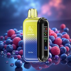 Fumot Tornado 20000 Tupaa Kertakäyttöinen Vape Sininen Vadelma 20ml