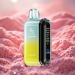 Fumot Tornado 20000 Tupaa Kertakäyttöinen Vape Sokerivilla 20ml Näyttö