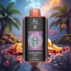 Fumot Tornado 25000 Puhallus Trooppinen Sateenkaari Räjähdys 700mAh Akku 20ml