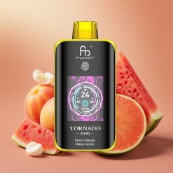 Fumot Tornado 25000 Tupaa Persikka Mango Vesimeloni 20ml Ladattava