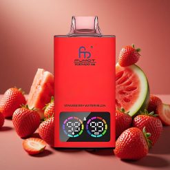 Fumot Tornado 35000 Puff 15ml Mansikka-Arbuusi USB-C