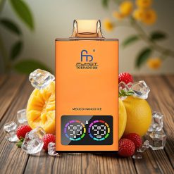 Fumot Tornado 35000 Puffaa Tupakkaa Kaksoishäkkikelkkalla Mango-Jää