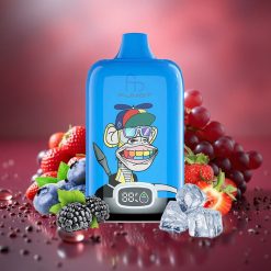 Fumot Tornado Digital Box 12000 Puffia Mansikka-Viini 20ml Type-C