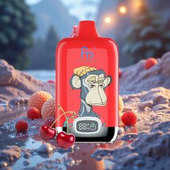 Fumot Tornado Digital Box 12000 Puffs Jääpuikko 20ml Tyyppi-C Lataus Mesh Käämi