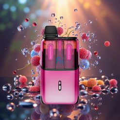 Fumot Ultra T32000 32000 tupaa Vihreä Ipis ja Mansikka Ipis - Type-C Lataus