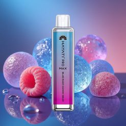 Hayati Pro Max 4000 Puhallus Ladattava Kertakäyttöinen Vape Sininen Viskipussi