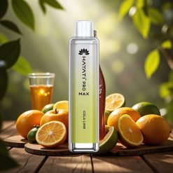 Hayati Pro Max 4000 Tupaa Kertakäyttöinen Vape Cola-Limetti 1400mAh Ladattava