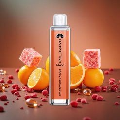 Hayati Pro Max 4000 Tupaa Kertakäyttöinen Vape Kivikarkki Oranssi 2ml