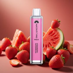 Hayati Pro Max 4000 Tupaa Kertakäyttöinen Vape Mansikka-Vesimeloni 1400mAh