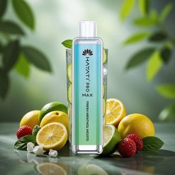 Hayati Pro Max 4000 Tupaa Kertakäyttöinen Vape Raikas Minttu Mojito + 1400mAh Akku