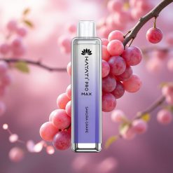 Hayati Pro Max 4000 Tupaa Kertakäyttöinen Vape Sakura Viinirypäle 1400mAh