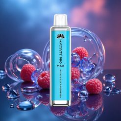 Hayati Pro Max 4000 Tupaa Kertakäyttöinen Vape Sininen Hapan Vadelma + Ladattava
