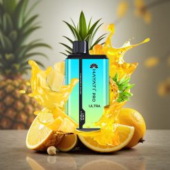 Hayati Pro Ultra 15000 Puhallus Ananas-Kirpeä Kertakäyttöinen Vape