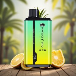 Hayati Pro Ultra 15000 Puhallusta Trooppinen Ananas Kertakäyttöinen Vape
