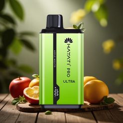 Hayati Pro Ultra 15000 Tupaa Kertakäyttöinen Vape Omena Mojito