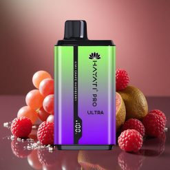 Hayati Pro Ultra 15000 Tupakkia Kiivi Viinimarja Vadelma 49 Makua