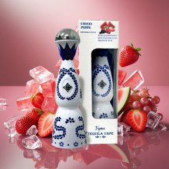 Humo Azul 15000 Puffaa Kertakäyttöinen Vape Mansikka-Arbuusi-Viini-jää