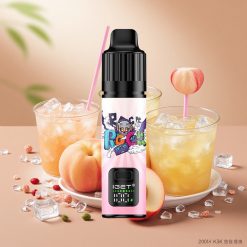 IGET BAR PLUS S3 10000 Puhallusta Persikka-Litsi-Lime-Jää Kertakäyttö Vape