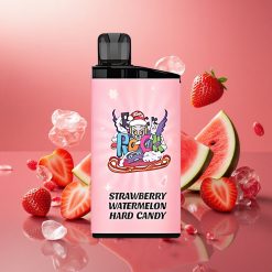 IGET Bar 3500 Puhallusta Kertakäyttöinen Vape Mansikka-Arbuusi Karkki + 1400 mAh