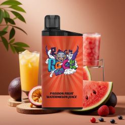 IGET Bar 3500 Pussit Kertakäyttöinen Vape Passiohedelmä-Vesimelonin Maku 1400 mAh