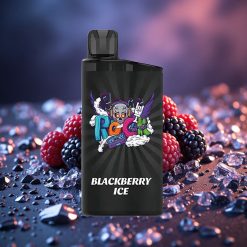 IGET Bar 3500 Tuhkaa Mustikka-Jää Yksikäyttöinen Vape 1400 mAh