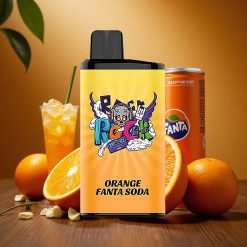 IGET Bar Pro 10000 Puffaa Kertakäyttöinen Vape Appelsiini Fanta Soda 2000 mAh