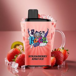 IGET Bar Pro 10000 Puffaa Mansikka-Kiivi-Jää Kertakäyttöinen Vape 2000 mAh