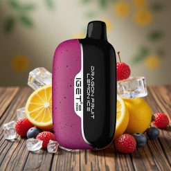 IGET Moon 5000 Pussaa Lohikäärmehedelmä Sitronijää + PC-materiaali