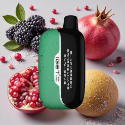 IGET Moon 5000 Pussit Mustikka Granaatti Lumipäärynä Kertakäyttöinen Vape, 81.5 g