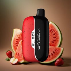 IGET Moon 5000 Pussit Vesimeloni-Omena Kertakäyttöinen Vape PC 49.5x25.3x99.4 mm