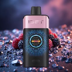 IGET ONE 12000 Puhallusta Käyttökertavape Mustikka-Jää