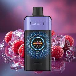 IGET ONE 12000 Puhallusta Käyttökertavape Vadelma Viiniräätäli Jää + 2700 mAh