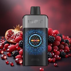 IGET ONE 12000 Puhallusta Kertakäyttöinen Vape Mustikka-Kirsikka-Granaatti 2700 mAh Akku