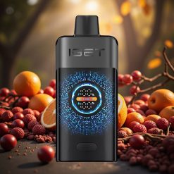 IGET ONE 12000 Tuhkaa Kertakäyttöinen Vape Musta Metsä Iso Kaareva Väri näyttö