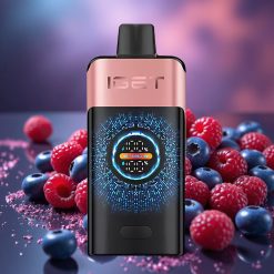 IGET ONE 12000 Tupaa Kertakäyttöinen Vape Mustikka-Vadelma 2700 mAh Akku