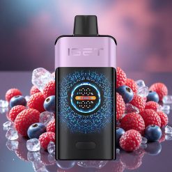 IGET ONE 12000 Tupaa Kertakäyttöinen Vape Sekamarjajää + 2700 mAh Akku